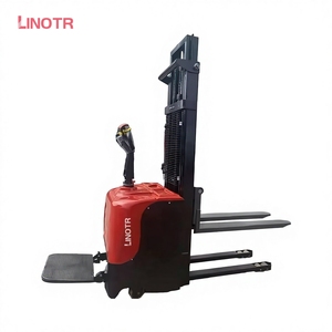 Apilador Eléctrico de Venta Caliente con Posicionador de Horquillas, Desplazador Lateral, Batería de Litio-Ion 48V, Mástil de Dos/Tres Etapas, Poliuretano - Product Image 3