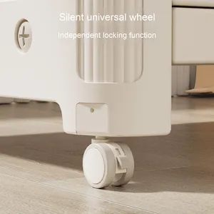 <span class=keywords><strong>Table</strong></span> <span class=keywords><strong>à</strong></span> <span class=keywords><strong>langer</strong></span> multifonctionnelle portable Lit en bois de soins pour bébé lavable avec couverture tactile mobile Garantie 1 an - Product Image 1