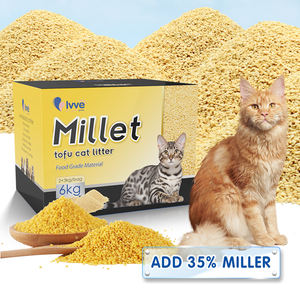 ほこりのない新製品高品質の凝集天然キビ壊れた豆腐環境にやさしい - Product Image 5