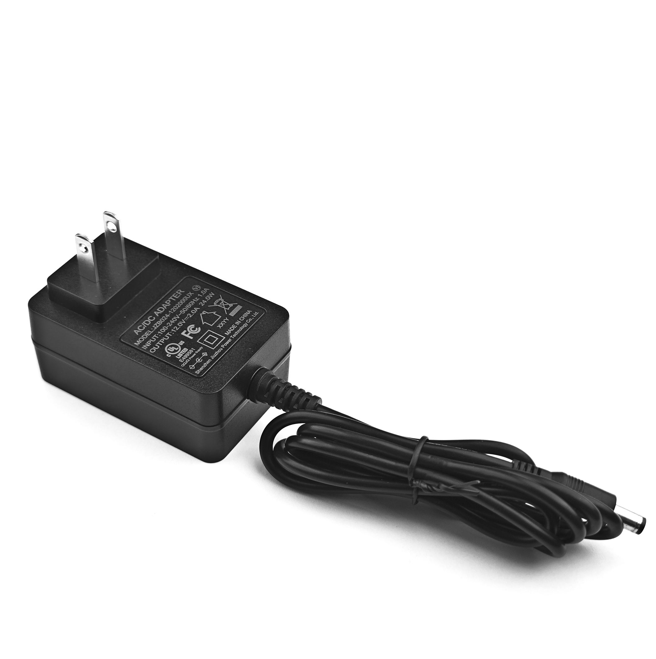 Adaptateur de puissance 21v1a dans le blackv