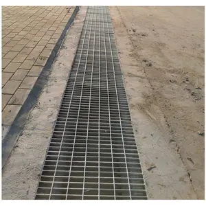 Automatisches Anti-Rutsch-Rutsch-Feuer verzinktes Außen ablauf gitter Banded Steel Drive way Grid Grating On Australia