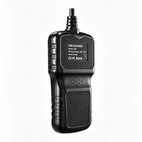 Scanner de diagnostic de véhicule OBDII V105 - Écran LCD - Lecteur de codes de panne du moteur - Outil de diagnostic de véhicule 12V