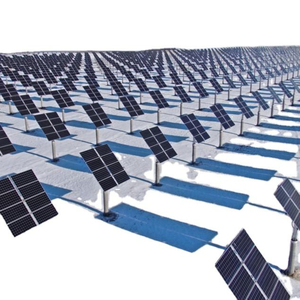 Système de suivi solaire automatique à double axe sans cadre pour panneaux photovoltaïques, traqueur solaire haute précision à double axe en acier inoxydable 304 - Product Image 1