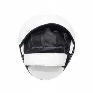2025 OEM haute qualité en cuir PU Focus Pads équipement d'entraînement de boxe professionnel cible à la main MMA Arts martiaux haute boxe - Product Image 1