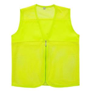 Mesh Vest Orange Work Uniform Men Outdoor Sports Vest Lightweight Breathable Safety Vest for Public Welfare Activities - Product Image 4