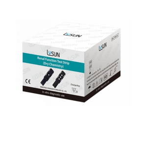 Bandelettes de test rapide de la fonction rénale LYSUN RFS-101, certifiées CE Classe I, usage adulte, consommables médicaux emballés individuellement - Product Image 3