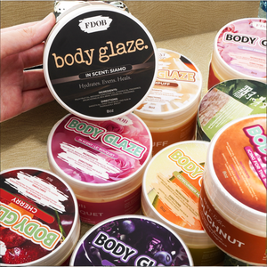 Private Label Anti-Aging Whitening Moisturizing <b>Body</b> <b>Lotion</b> with Vitamin E & Jojoba Oil OEM <b>Body</b> Glaze Butter - Product Image 2