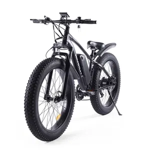 थोक कम कीमत NIUBILITY B26 1000W बिजली पर्वत बाइक गर्म बिक्री 26 इंच वसा टायर बंद सड़क एमटीबी 12.5Ah बिजली गंदगी बाइक
