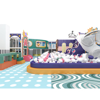 Projet de parc d'aventure intérieur commercial pour enfants : aire de jeux souple, centre de trampolines, thème jungle, espace pour tout-petits, zone de fête