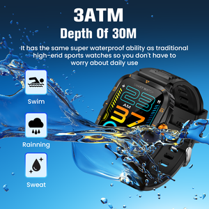 Relojes inteligentes Amoled V71 para exteriores baratos de alta calidad, últimas llamadas, Monitor de oxígeno en sangre con frecuencia cardíaca Real, reloj inteligente para hombre - Product Image 3