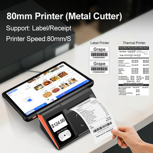 11 ''Windows POS Terminal Windows Pos Système tout en un PC avec imprimante thermique 80mm/<span class=keywords><strong>lecteur</strong></span> NFC/affichage VFD pour aire de restauration - Product Image 4