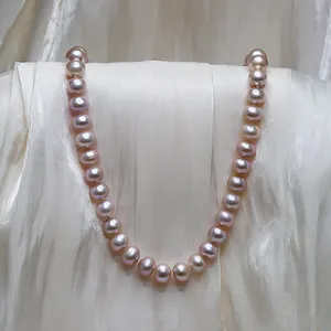Paston 2023 New Arrival 8-9mm FreshWater Pearl Necklace 16-18 Inches Women Fashion Jewelry