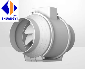 Ventilateur <span class=keywords><strong>d</strong></span>'extraction <span class=keywords><strong>d</strong></span>'extraction de ventilation de conduit de 6 pouces Ventilateur simple à double vitesse - Product Image 4