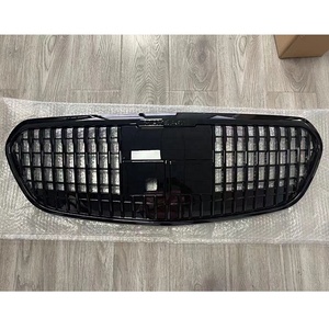 Rejilla de parachoques para Mercedes Benz W223 S class, parrilla de parachoques para Mercedes Benz W223 S class, compatible con 2020, 2021, <span class=keywords><strong>2022</strong></span>, actualizado, modelo <span class=keywords><strong>Maybach</strong></span>, color negro brillante - Product Image 2