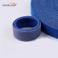 Cinta de sujeción de nailon de doble cara con gancho y bucle para cables, rollo de 10 mm*10 m y 14.5 mm*10 m, para atar cables y cordones, venta al por mayor