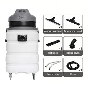 Aspirateur industriel robuste pour sols humides et secs, usage hospitalier, grande capacité 90 litres - Product Image 1