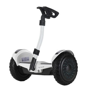 Scooter Eléctrico Inteligente con Luces LED y Autoequilibrio, 10 Pulgadas, <span class=keywords><strong>Segway</strong></span> con Control por Pierna, Motor de 700W, Aleación de Aluminio, ¡Oferta! - Product Image 1