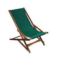 Chaise de plage pliable en bois 54*90*86cm avec cadre pliable, chaise longue de plage, accessoires de mobilier
