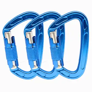 ANYUE Hersteller 12/25KN Outdoor Kletterkarabinerhaken AUTO-SCHLUSS FÜR Kletterschnellaufhaken