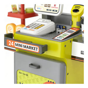 Juguete de Caja Registradora, Juego de Supermercado, Mostrador de Compras, Escáner, Cesta de Compras, Juego de Roles, Juguetes Educativos para Niños - Product Image 6