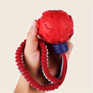 Agresif Chewers interaktif oyun ve diş temizleme için popüler yıkılmaz kauçuk köpek topu çiğnemek oyuncak - Product Image 6