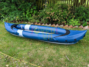 JOYFUL FUN, populares botes <span class=keywords><strong>de</strong></span> remos <span class=keywords><strong>de</strong></span> PVC para 2 personas, <span class=keywords><strong>kayak</strong></span> inflable <span class=keywords><strong>de</strong></span> pesca comercial usado - Product Image 6
