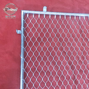 Filet de grillage tissé d'acier inoxydable avec soudure pour l'enceinte de zoo de volière d'oiseau de protection de pente - Product Image 3