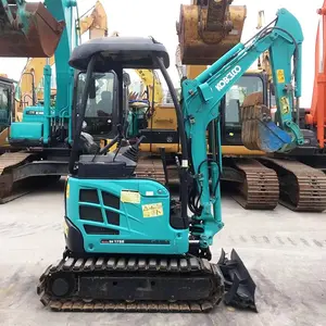 Used Crawler Excavator good condition Kobelco17 reasonable price for sale/second hand Japanese SK 17 SK17