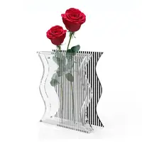 JAYI Maßge schneiderte elegante Blumen vasen Hochzeit Tisch dekoration Acryl vase für Hochzeiten Blumen