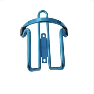 Customizzato in alluminio anodizzato blu supporto per tubo di scarico gancio montaggio per vasca lavanderia Clip per tubo di scarico parti metalliche