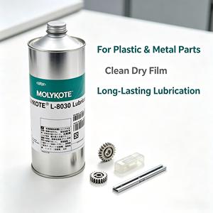 Lubricante SL MOLYKOTE L-8030 para piezas de plástico y metal, película seca y limpia, lubricación de larga duración - Product Image 1