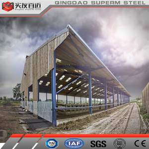 Fournisseur de la Chine Structure en acier léger préfsbriqué ferme moutons hangar à bétail grange avec un bon prix - Product Image 6