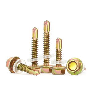 Giảm Giá Giá Rẻ Giá Hex Máy Giặt Đầu Tự Khai Thác Khoan Vít Carbon Thép Vàng Kẽm Gỗ Lợp Vít - Product Image 5