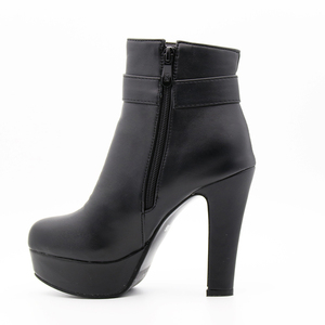 Offre Spéciale mode automne hiver <span class=keywords><strong>pas</strong></span> cher bottes chunky talon bottines <span class=keywords><strong>femme</strong></span> - Product Image 5
