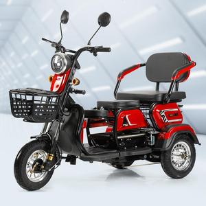 Tricycle électrique à 3 roues pour adultes 600W 48V Batterie au lithium Cadre en acier 3 vitesses - Product Image 3