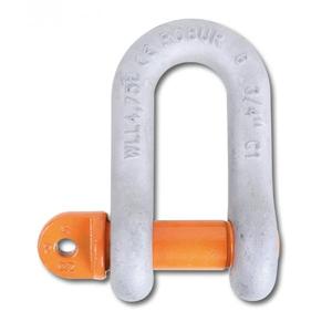 Beta-080260212 Robur-shackles ตรงกับสกรูปลอก, เหล็กโลหะผสมแรงดึงสูง, ชุบสังกะสีแบบจุ่มร้อน (Multi-PA - Product Image 1