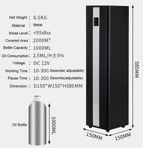 Diffuseur de parfum de hall d'hôtel, Machine commerciale, purificateur d'air intelligent