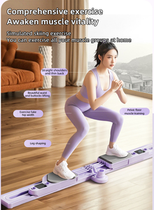 Attrezzo Multifunzione per Esercizi Domestici con Contatore Digitale, Tavola Pieghevole per <span class=keywords><strong>Pilates</strong></span> - Product Image 4