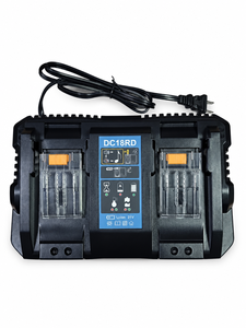 <span class=keywords><strong>Chargeur</strong></span> <span class=keywords><strong>rapide</strong></span> double canal 21V compatible avec la batterie <span class=keywords><strong>Makita</strong></span> 18V DC18RD <span class=keywords><strong>DC18RC</strong></span>, station de charge <span class=keywords><strong>rapide</strong></span> 3A avec affichage LED - Product Image 2