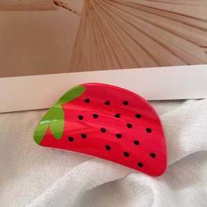 กิ๊บติดผมผลไม้ฤดูร้อน พลาสติก ผลไม้ฤดูร้อน สตรอว์เบอร์รี แตงโม เลมอน กีวี ส้ม สำหรับเด็กผู้หญิง - Product Image 6