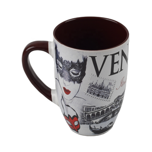 Taza <span class=keywords><strong>de</strong></span> Cerámica con Diseño <span class=keywords><strong>de</strong></span> Máscara <span class=keywords><strong>de</strong></span> Carnaval Veneciano, Interior Azul, Taza <span class=keywords><strong>de</strong></span> Café, Recuerdo <span class=keywords><strong>de</strong></span> Venecia - Product Image 6