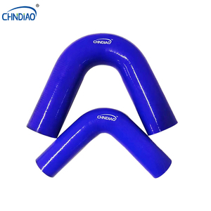 Xe Tải 3 Inch 45/90/135/180 Độ Khuỷu Tay 4Mm Giảm Nước Không Khí Lượng Ống Turbo Silicone Ống Cao Su - Product Image 1