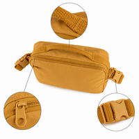 Sac banane promotionnel écologique avec logo personnalisé, sac de festival, sac ceinture, cadeau d'entreprise, salon professionnel, vente en gros, OEM
