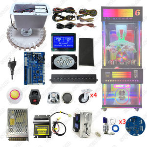 Máquinas recreativas de plástico operadas con monedas, juego de pinzas personalizado SQ Blind <span class=keywords><strong>Box</strong></span>, kit de montaje de máquina de regalos con 30 pinzas, 1 año de garantía en inglés. - Product Image 5