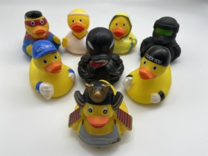 <span class=keywords><strong>Pato</strong></span> de Goma Amarillo Personalizado Unisex de 8 cm, Juguete de Baño, <span class=keywords><strong>Pato</strong></span> Faraón <span class=keywords><strong>Egipcio</strong></span> con Sonido al Apretar - Product Image 5