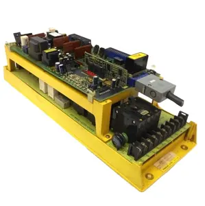 Amplificador de segunda mão fanuc servo, original japonês, amplificador A06B-6058-H005