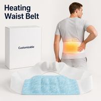 Ceinture chauffante pour le dos et soulagement des crampes menstruelles pour femmes, certifiée CE, portable, OEM
