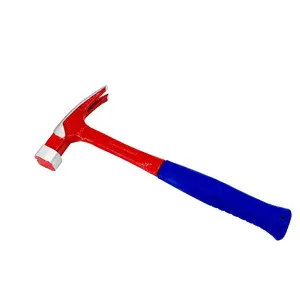 Construction Hardware Hand Tools Claw Hammer With Fiberglass Handle