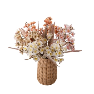 CL22006 Fleurs de jonquilles artificielles Fleur de jonquille en soie Faux Narcisse pour mariage Bouquet de mariée Couronne Décoration de jardin - Product Image 1