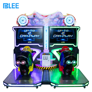 Machine <span class=keywords><strong>de</strong></span> jeu d'amusement Voiture pour enfants 2 joueurs Electric Ride Arcade Racing Machine Motorcycle <span class=keywords><strong>Gp</strong></span> Simulator Arcade Game Machine - Product Image 2